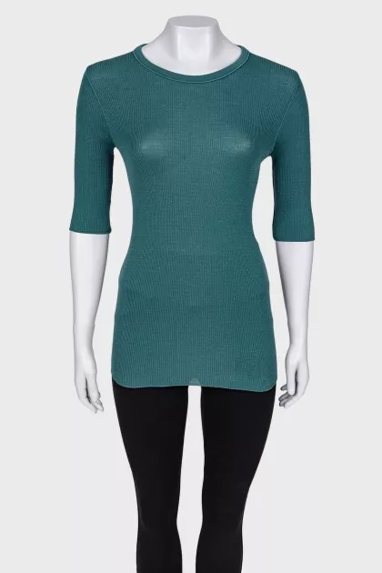 Three-quarter sleeve jersey