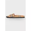 Men's textile slippers