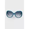 Blue sunglasses