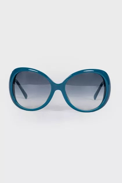 Blue sunglasses