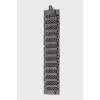 Two-tone metal bracelet