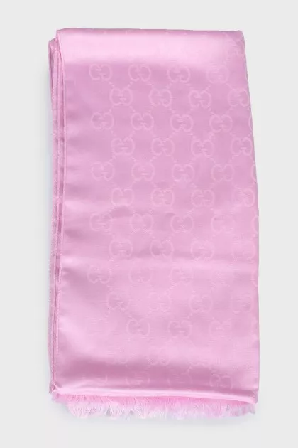Pink scarf