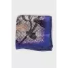 Scarf with print