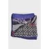 Scarf with print