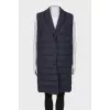 Quilted waistcoat with buttons