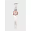 Watch with two rubber straps