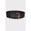 Belt with gold hardware