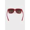 Red sunglasses