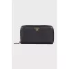 Black leather wallet