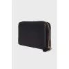 Black leather wallet