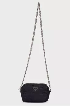 Сумка Tessuto Mini Black Nylon
