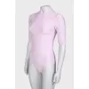 Pink bodysuit with tag