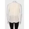 Dairy sleeveless blouse