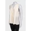 Dairy sleeveless blouse