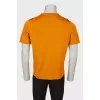 Men's dark yellow T-shirt