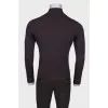 Men's cashmere sweater with zip