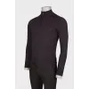Men's cashmere sweater with zip
