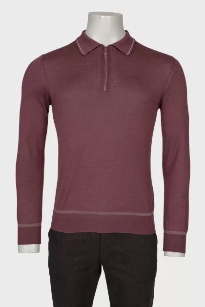 Men's cashmere polo