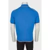 Men's polo T-shirt with stripes