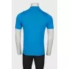 Men's blue polo