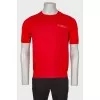 Men's red T-shirt