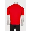 Men's red T-shirt