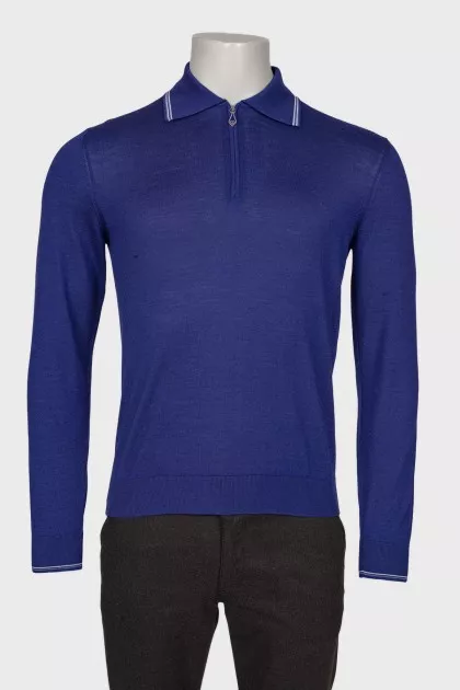 Men's cashmere polo