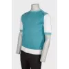 Men's two-tone T-shirt