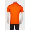 Men's orange polo