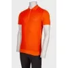 Men's orange polo