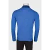 Men's geometric polo