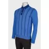 Men's geometric polo