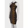 Black dress with shiny rhinestones
