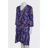 Abstract print dress