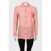 Pink shirt with pocket