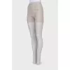 Gray shorts with wool