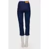 Children's dark blue skinny jeans