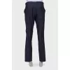 Men's classic dark blue trousers