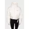 White padded jacket