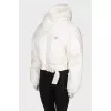 White padded jacket