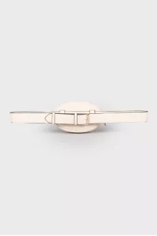 Belt bag with brand logo