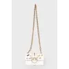 White bag with decorated flap