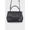 Black bag with keychain