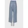 Oversized jeans with rhinestones