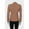 Beige jacket with chunky buttons