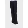Navy blue flare jeans