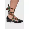 Lilou ballerinas with ties