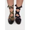 Lilou ballerinas with ties