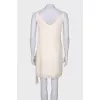 Silk milk dress