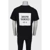 Men's T-shirt with double-sided print